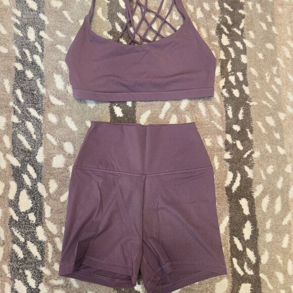 CRZ Yoga Set. Artic Plum. Size S/M - Picture 1 of 5